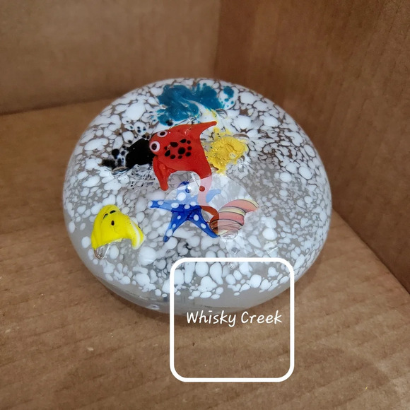 🐟 🐠 📃 🏋‍♂️ Stingray & Starfish Paperweight - Picture 7 of 7